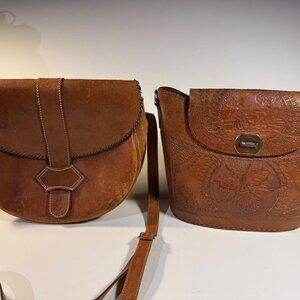 Talabarteria J Castro-M Purse Hand Tooled Leather Costa Rica el Caballo Blanco